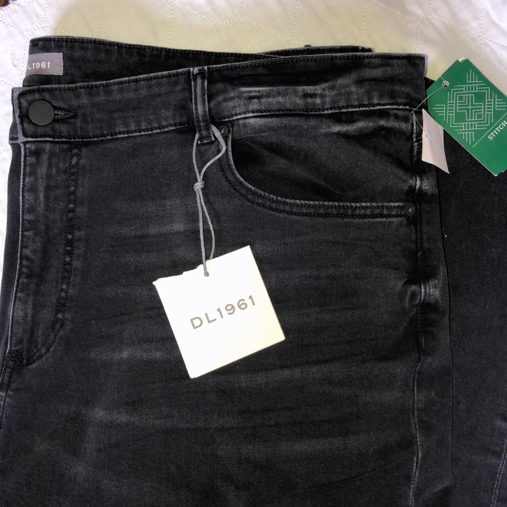 Black Straight Fit Jean